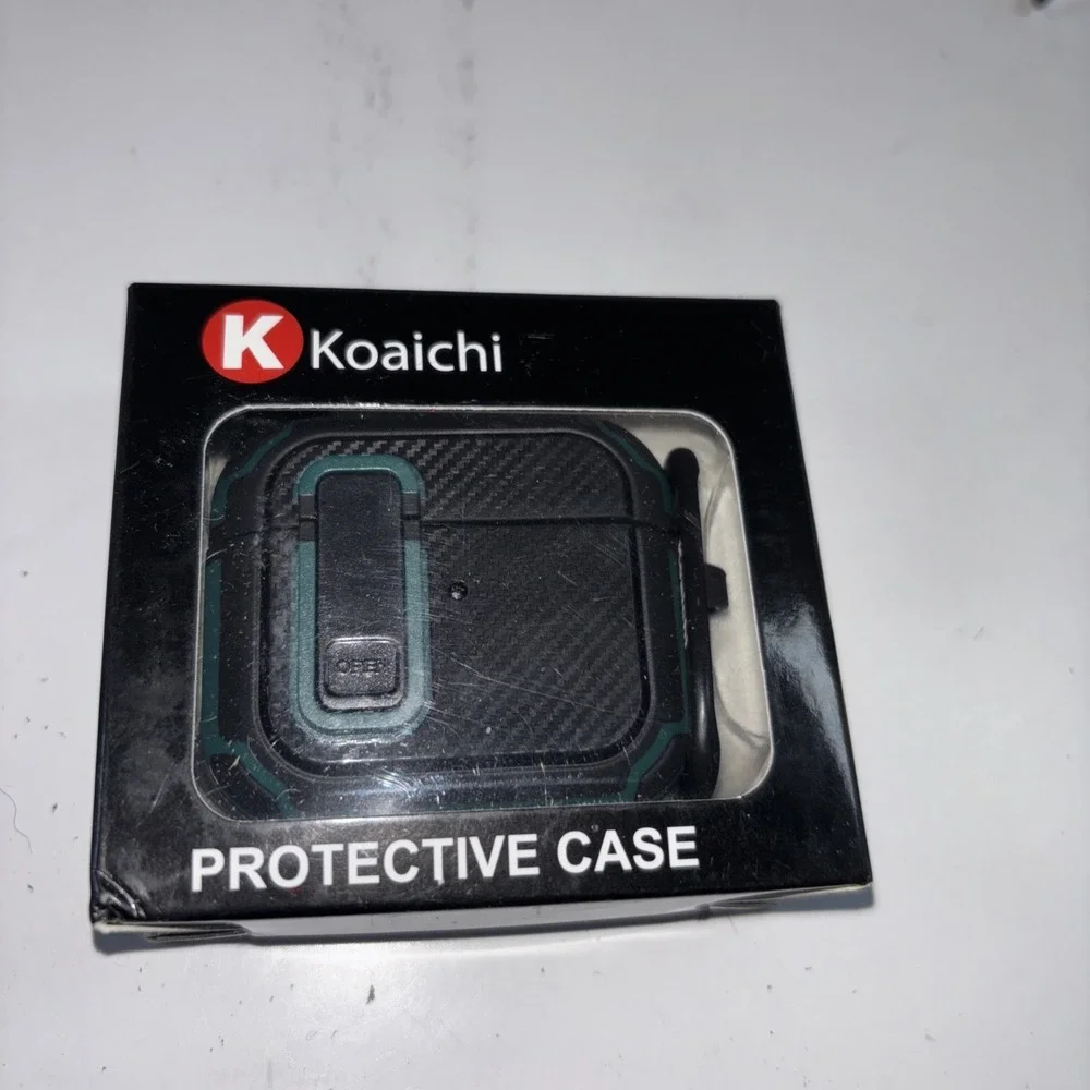 For‎ Apple Airpods Pro Case Silicone Shockproof Protective Cover With Keychain